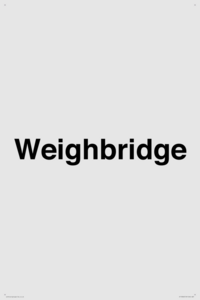Weighbridge